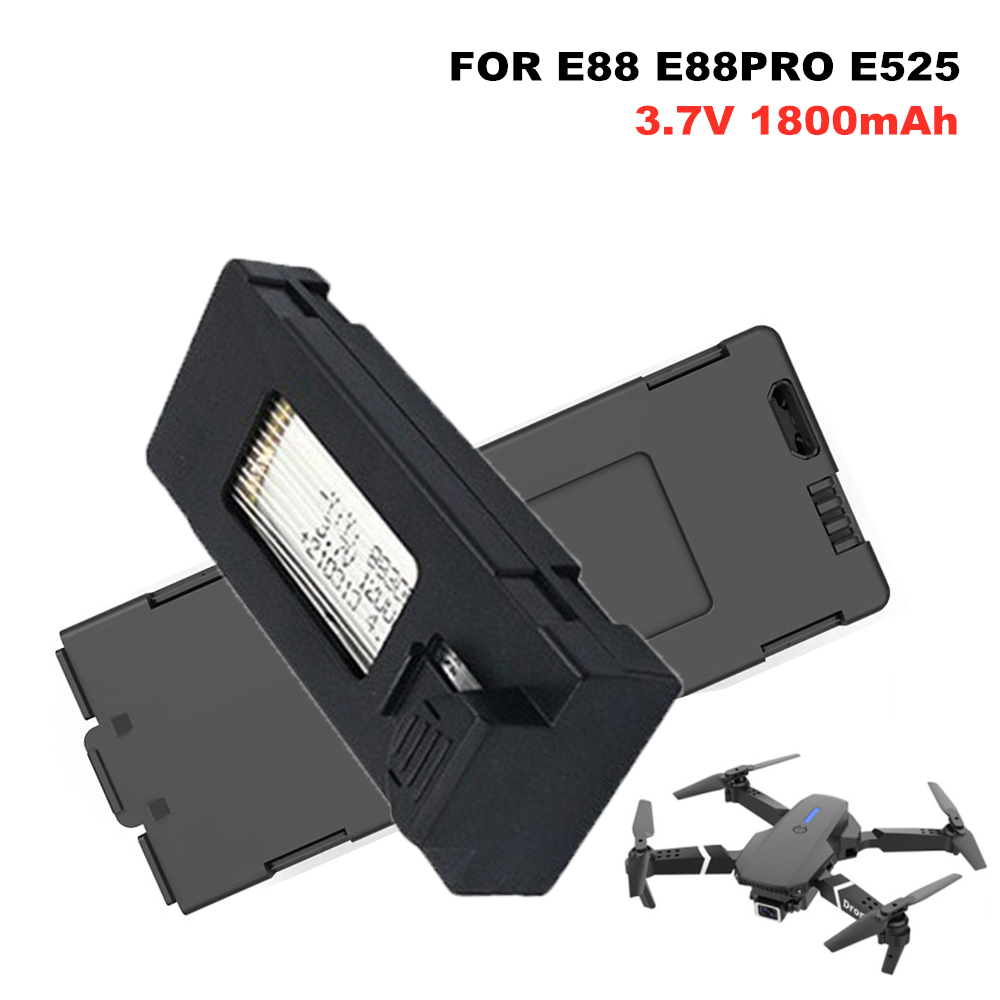 Batteria Drone E88 3.7V 1800mA - Eachine Drone E58 recensione e prezzo